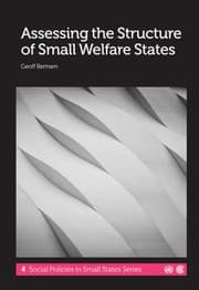 Tapa de Assessing the structure of small welfare states