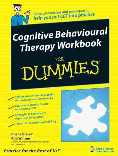 Tapa de Cognitive behavioural therapy workbook for dummies