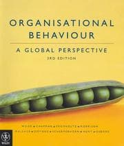 Tapa de Organisational behaviour