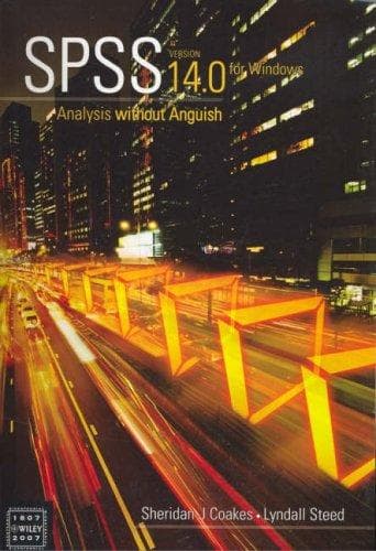 Tapa de SPSS version 14.0 for Windows