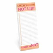 Tapa de Knock Knock Hot List Make-A-List Pads