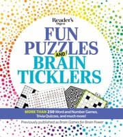 Tapa de Reader's Digest Fun Puzzles and Brain Ticklers