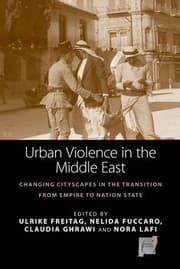 Tapa de Urban violence in the Middle East