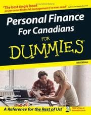 Tapa de Personal finance for Canadians for dummies