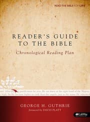 Tapa de Reader's guide to the Bible
