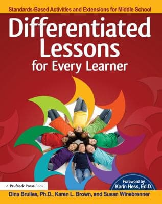 Tapa de Differentiated Lessons for Every Learner