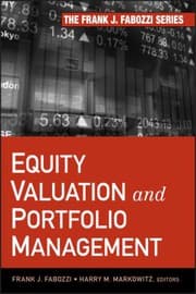 Tapa de Equity valuation and portfolio management