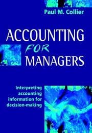 Tapa de Accounting for Managers
