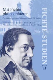 Tapa de Mit Fichte Philosophieren