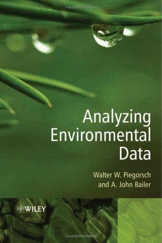 Tapa de Analyzing Environmental Data