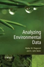 Tapa de Analyzing environmental data