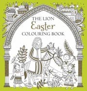 Tapa de Lion Easter Colouring Book