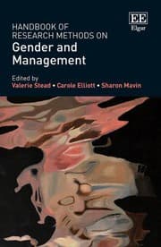 Tapa de Handbook of Research Methods on Gender and Management