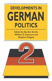 Tapa de Developments in German politics 2
