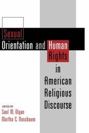 Tapa de Sexual orientation & human rights in American religious discourse