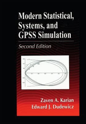 Tapa de Modern Statistical, Systems, and GPSS Simulation, Second Edition