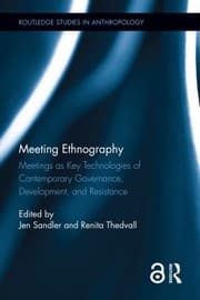 Tapa de Meeting Ethnography