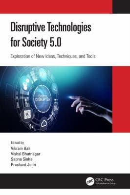 Tapa de Disruptive Technologies for Society 5. 0
