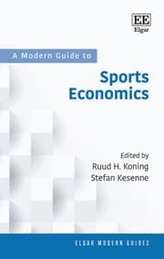 Tapa de Modern Guide to Sports Economics