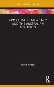 Tapa de Law Climate Emergency and the Australian Megafires