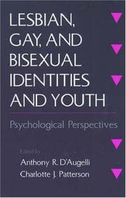 Tapa de Lesbian, Gay, and Bisexual Identities and Youth