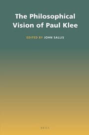 Tapa de The philosophical vision of Paul Klee