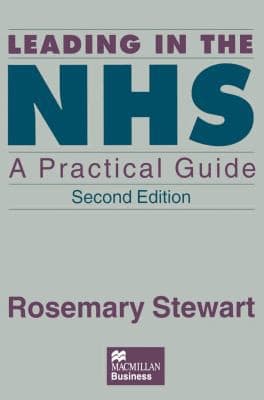 Tapa de Leading in the NHS