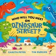 Tapa de Who Will You Meet on Dinosaur Street