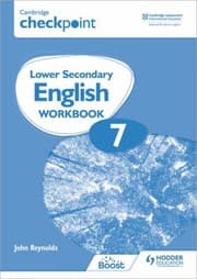Tapa de Cambridge Checkpoint Lower Secondary English Workbook 7