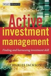 Tapa de Active Investment Management