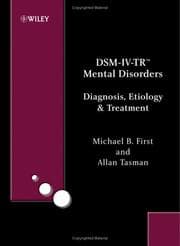 Tapa de DSM-IV-TR mental disorders