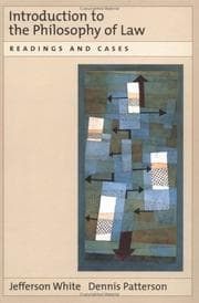 Tapa de Introduction to the philosophy of law