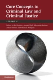 Tapa de Core Concepts in Criminal Law and Criminal Justice : Volume 2, Criminal Procedure