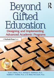 Tapa de Beyond Gifted Education