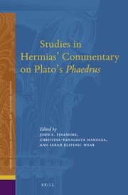 Tapa de Studies in Hermias' Commentary on Plato's <i>Phaedrus</i>