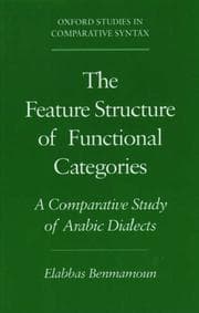 Tapa de The Feature Structure of Functional Categories