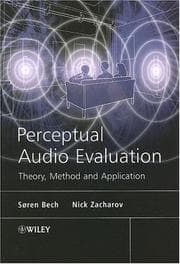 Tapa de Perceptual audio evaluation