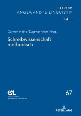 Tapa de Schreibwissenschaft Methodisch