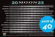 Tapa de 2023 Moon Calendar Card