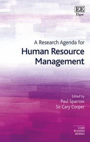 Tapa de Research Agenda for Human Resource Management