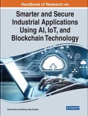 Tapa de Handbook of Research on Smarter and Secure Industrial Applications Using AI, IOT, and Blockchain Technology