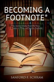Tapa de Becoming a footnote