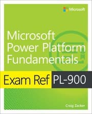 Tapa de Exam Ref PL-900 Microsoft Power Platform Fundamentals