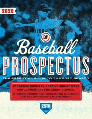 Tapa de Baseball Prospectus 2020