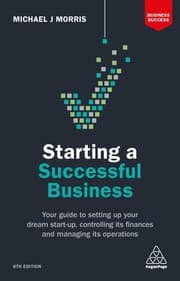 Tapa de Starting a successful business