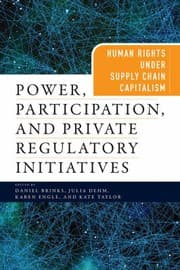 Tapa de Power, Participation, and Private Regulatory Initiatives