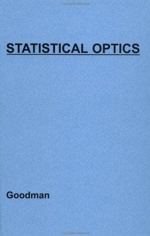 Tapa de Statistical optics
