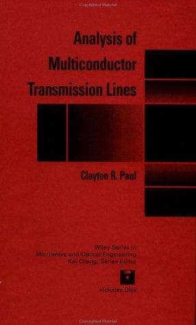 Tapa de Analysis of multiconductor transmission lines