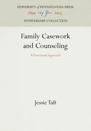 Tapa de Family Casework and Counseling