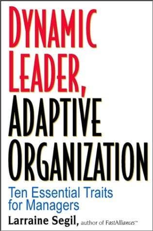Tapa de Dynamic leader, adaptive organization